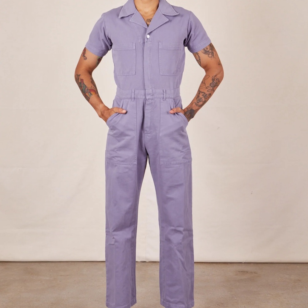 XXS Big Bud Press Jumpsuit - Faded Grape